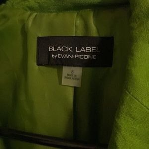 Evan picone 3/4 length sleeve jacket with pockets